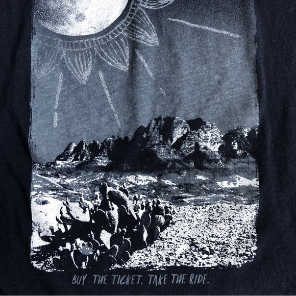 Hollister Lace Crochet Tunic Tank Top Tee Dark Blue Excellent Condition - Picture 7 of 7